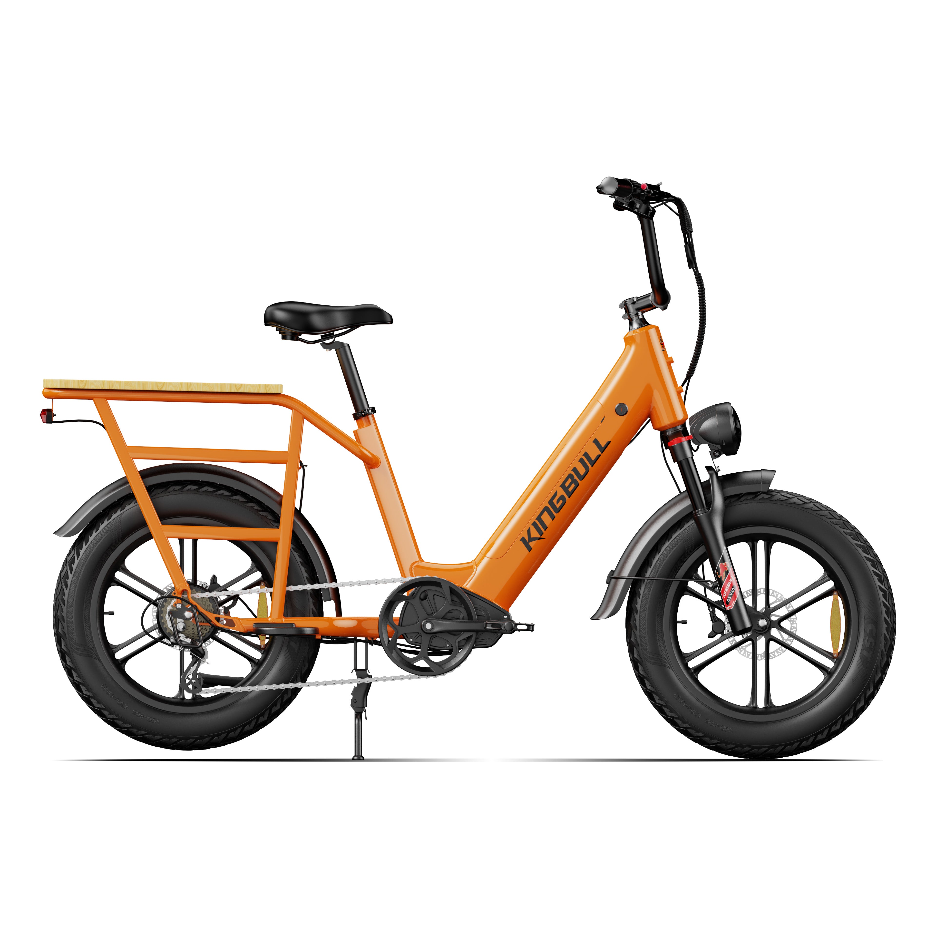 Kingbull Voyager 2.0 Fat-Tire Electric Cargo Bike